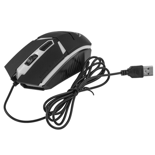 Купить Мышь проводная Nakatomi MOG-02U  черный  9008924. Характеристики, отзывы и цены в Донецке