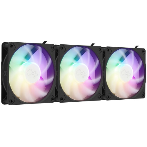 Купить Комплект вентиляторов InWin LUNA AL120 [IW-FN-AL120-3PK] черный  5615540. Характеристики, отзывы и цены в Донецке