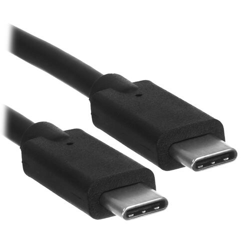 Купить Кабель круглый Cablexpert USB Type-C - USB Type-C черный 2 м  5452423. Характеристики, отзывы и цены в Донецке
