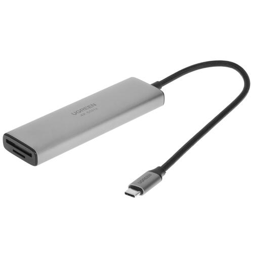 Купить Док-станция Ugreen CM511 серый  4866785. Характеристики, отзывы и цены в Донецке