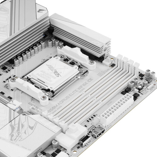 Купить Материнская плата GIGABYTE B850M AORUS ELITE WIFI6E ICE  5608140. Характеристики, отзывы и цены в Донецке