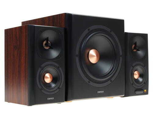 Купить Колонки Edifier S360DB коричневый  1228089. Характеристики, отзывы и цены в Донецке