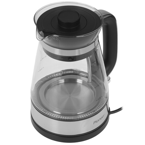 Купить Электрочайник Pioneer KE805G серебристый  9052807. Характеристики, отзывы и цены в Донецке