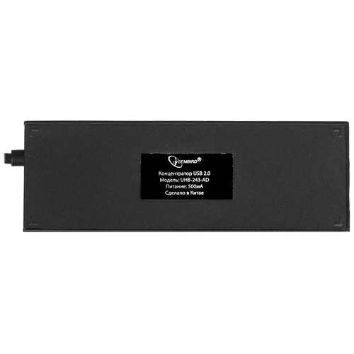 Купить USB-разветвитель Gembird UHB-243-AD  9918283. Характеристики, отзывы и цены в Донецке