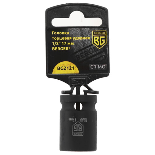 Купить Ударная торцевая головка BERGER BG2121 [1"DR, предметов - 1 шт]  9129337. Характеристики, отзывы и цены в Донецке