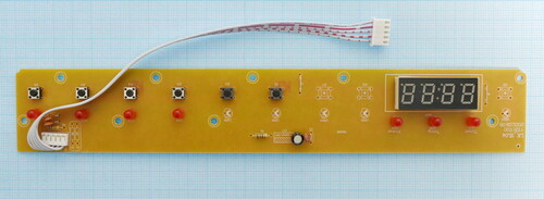 Купить Плата (FK + LED-ind) для электрической плитки DEXP INC-3000  9043169. Характеристики, отзывы и цены в Донецке