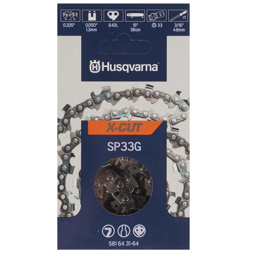 Купить Пильная цепь Husqvarna X-Cut 5816431-64  1264704. Характеристики, отзывы и цены в Донецке