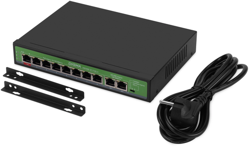 Купить Коммутатор Digma DSP208F-2F-T120  9156498. Характеристики, отзывы и цены в Донецке