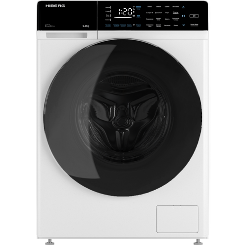 Купить Стиральная машина HIBERG i-DDQ9-612 W белый  9917955. Характеристики, отзывы и цены в Донецке