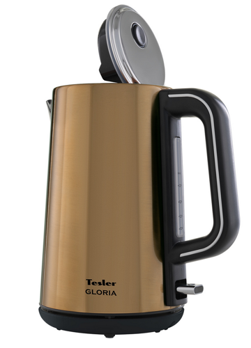 Купить Электрочайник Tesler KT-1710 бронзовый  9913742. Характеристики, отзывы и цены в Донецке