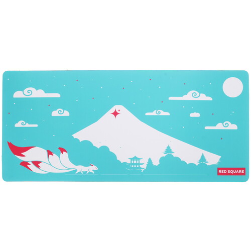 Купить Коврик Red Square Kitsune White (2XL) бирюзовый  5621687. Характеристики, отзывы и цены в Донецке