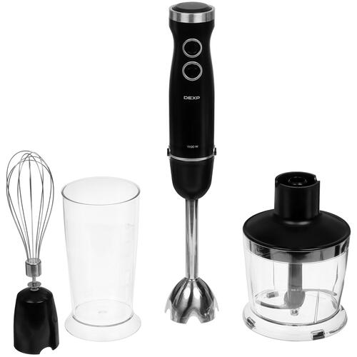 Купить Блендер погружной DEXP DHB-1100 черный  9027098. Характеристики, отзывы и цены в Донецке