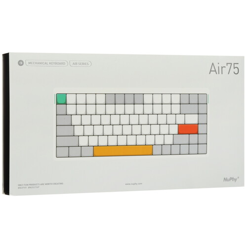 Купить Клавиатура  проводная + беспроводная Nuphy AIR75v2  5449730. Характеристики, отзывы и цены в Донецке