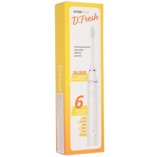 Купить Электрическая зубная щетка D.Fresh DF500 белый  9146812. Характеристики, отзывы и цены в Донецке