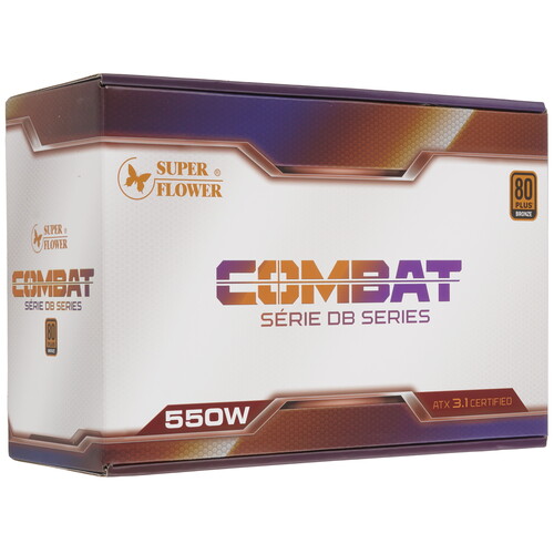 Купить Блок питания Super Flower Combat DB SF-550C12DB  черный  5624487. Характеристики, отзывы и цены в Донецке
