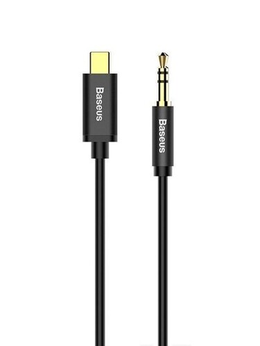 Купить Кабель   Baseus USB Type-C - jack 3.5 мм черный  5619852. Характеристики, отзывы и цены в Донецке