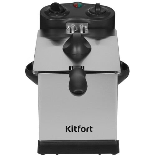 Купить Фритюрница Kitfort КТ-4052 серый  9931402. Характеристики, отзывы и цены в Донецке