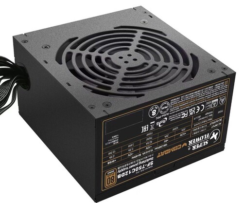 Купить Блок питания Super Flower Combat DB SF-750C12DB  черный  5624491. Характеристики, отзывы и цены в Донецке