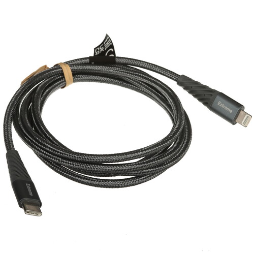 Купить Кабель круглый SBS Lightning 8-pin - USB Type-C серебристый 1.5 м  5471847. Характеристики, отзывы и цены в Донецке