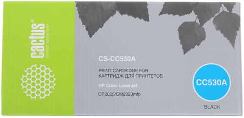 Купить Картридж лазерный Cactus CS-CC530A черный, с чипом  7939277. Характеристики, отзывы и цены в Донецке