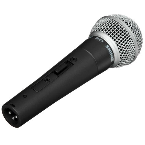 Купить Микрофон Shure SM58SE черный  5462462. Характеристики, отзывы и цены в Донецке
