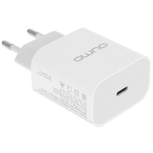 Купить Сетевое зарядное устройство QUMO Energy Light белый  5076622. Характеристики, отзывы и цены в Донецке