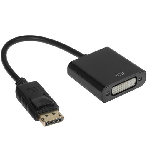 Купить Переходник однонаправленный Orient DisplayPort - DVI-D, 0.2 м  1670002. Характеристики, отзывы и цены в Донецке