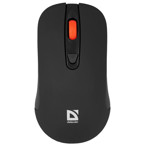 Купить Мышь беспроводная Defender Nexus MS-195 [52195] черный  9040743. Характеристики, отзывы и цены в Донецке