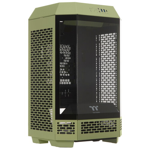 Купить Корпус Thermaltake The Tower 250 Matcha Green  5603444. Характеристики, отзывы и цены в Донецке