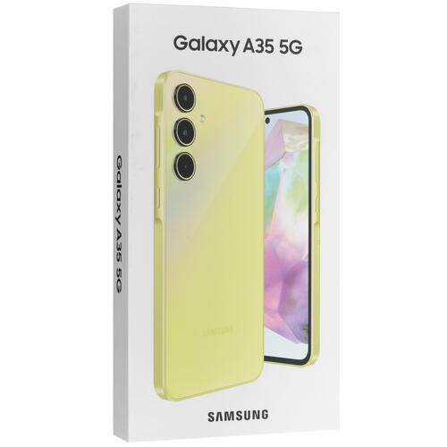 Купить 6.6" Смартфон Samsung Galaxy A35 128 ГБ желтый  9084578. Характеристики, отзывы и цены в Донецке