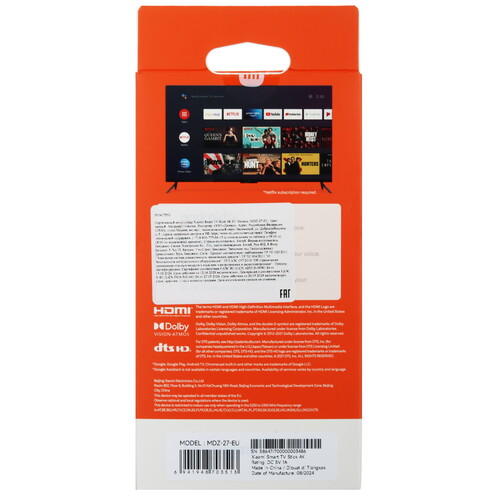 Купить Медиаплеер Xiaomi Mi TV Stick 4K EU  5480832. Характеристики, отзывы и цены в Донецке