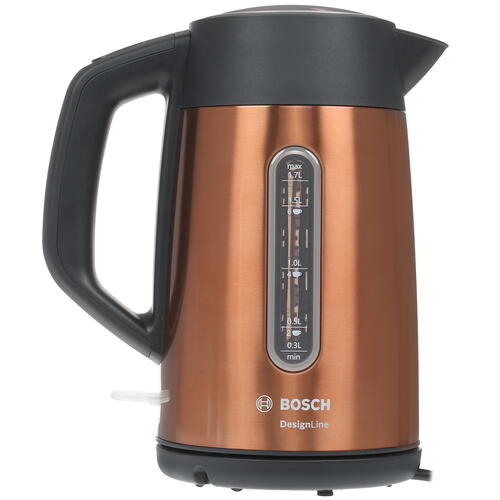 Купить Электрочайник Bosch TWK 4P439 коричневый  1615478. Характеристики, отзывы и цены в Донецке