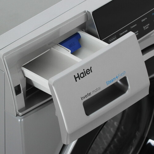 Купить Стиральная машина Haier HW80-BP14969AS серебристый  9291541. Характеристики, отзывы и цены в Донецке