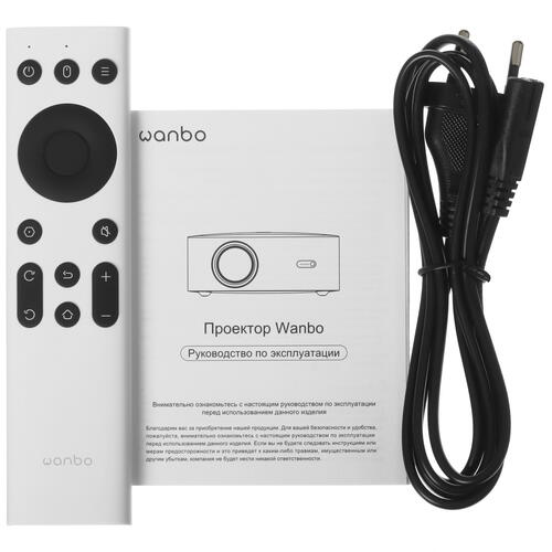 Купить Проектор Wanbo Projector X2 Max New белый  5440227. Характеристики, отзывы и цены в Донецке