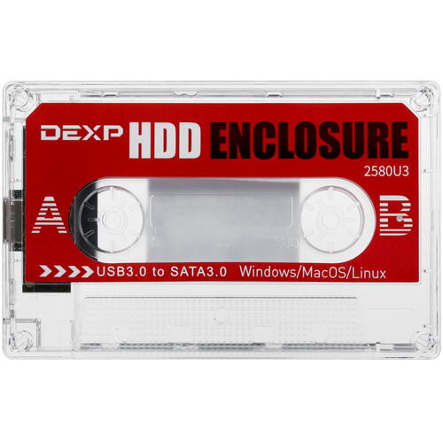 Купить 2.5" Внешний бокс DEXP 2580U3  4838164. Характеристики, отзывы и цены в Донецке