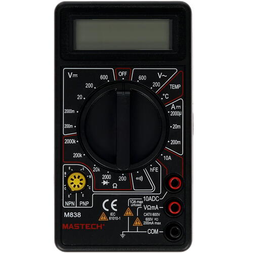 Купить Мультиметр Mastech М838  1063804. Характеристики, отзывы и цены в Донецке