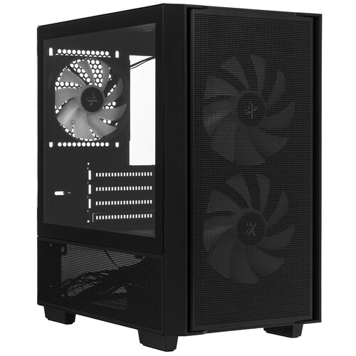 Купить Корпус XASTRA A400M 3ARGB-C6 [A400M-2FC14A-1FC12A-C6] черный  9314203. Характеристики, отзывы и цены в Донецке