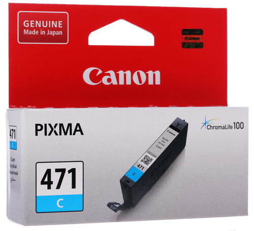 Купить Картридж Canon CLI-471C голубой  1040134. Характеристики, отзывы и цены в Донецке