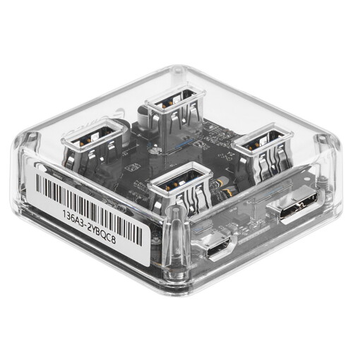 Купить USB-разветвитель ORICO MH4U-U3-03-CR  5471143. Характеристики, отзывы и цены в Донецке