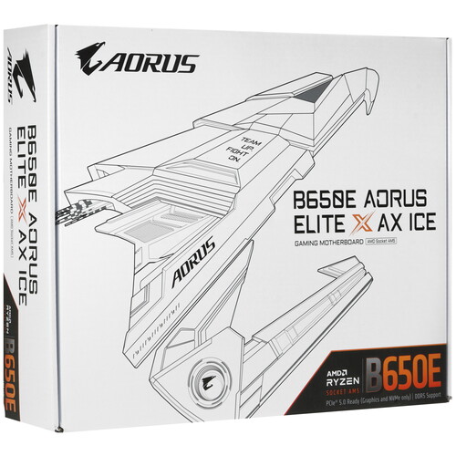 Купить Материнская плата GIGABYTE B650E AORUS ELITE X AX ICE  5609189. Характеристики, отзывы и цены в Донецке