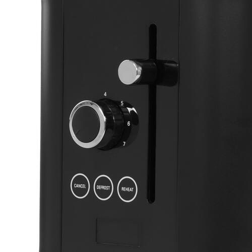 Купить Тостер JVC JK-TS741 черный  9070802. Характеристики, отзывы и цены в Донецке