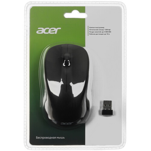 Купить Мышь беспроводная Acer OMR302  9075055. Характеристики, отзывы и цены в Донецке