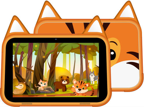 Купить 8" Планшет KENSHI Kids H20 LTE 64 ГБ оранжевый  9015789. Характеристики, отзывы и цены в Донецке