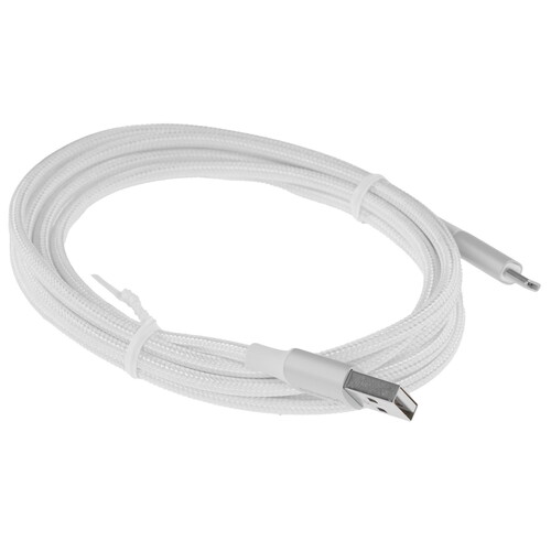 Купить Кабель круглый Ugreen USB Type-C - USB 2.0 Type-A серебристый 2 м  9983452. Характеристики, отзывы и цены в Донецке