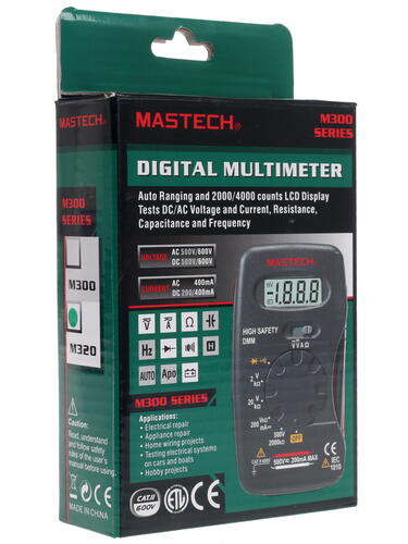 Купить Мультиметр Mastech M320  1064130. Характеристики, отзывы и цены в Донецке