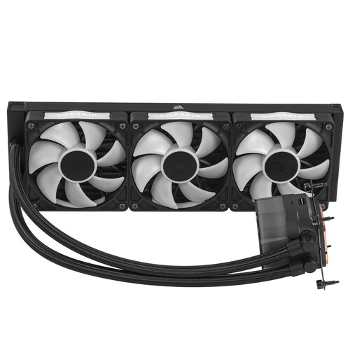 Купить Система охлаждения Corsair iCUE LINK TITAN 360 RX LCD черная  9269906. Характеристики, отзывы и цены в Донецке