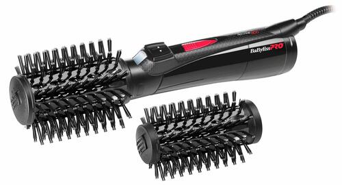 Фен-щетка BaByliss Pro Rotating черный/красный