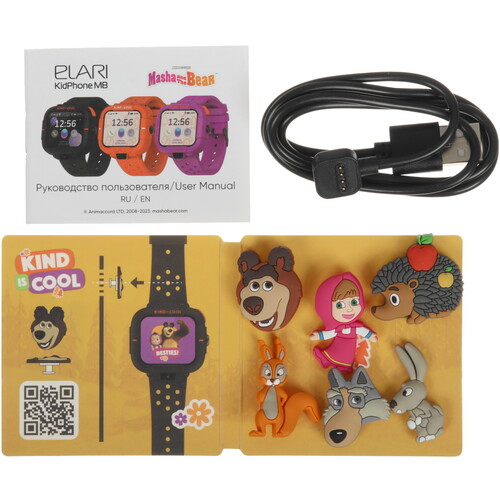 Купить Детские часы Elari Kidphone MB черный  5465588. Характеристики, отзывы и цены в Донецке