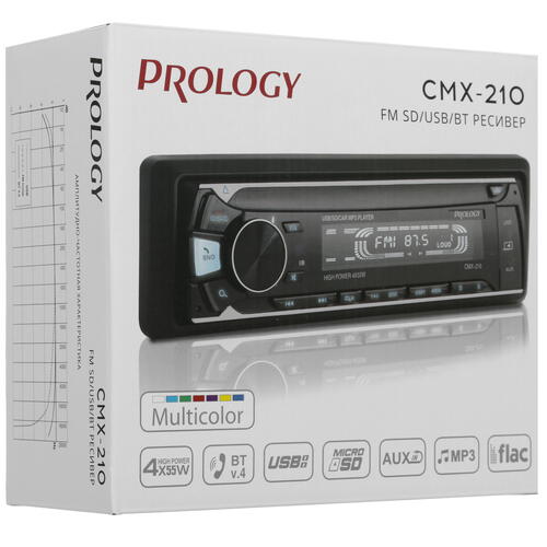 Купить Автопроигрыватель PROLOGY CMX-210  1627890. Характеристики, отзывы и цены в Донецке