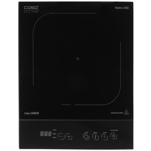 Купить Плита компактная электрическая CASO Maitre 2400 черный  8117084. Характеристики, отзывы и цены в Донецке